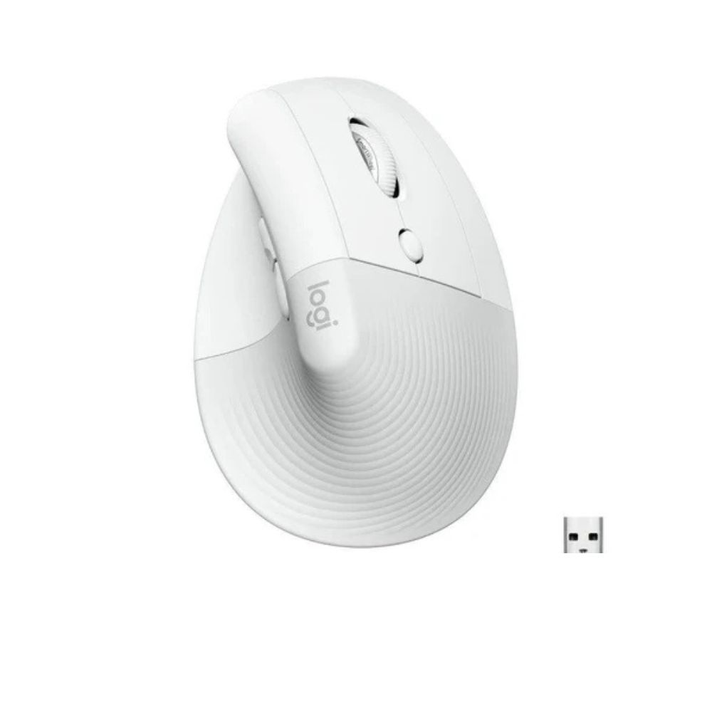 Logitech Lift Vertical Ergonomic Wireless and Bluetooth Mouse