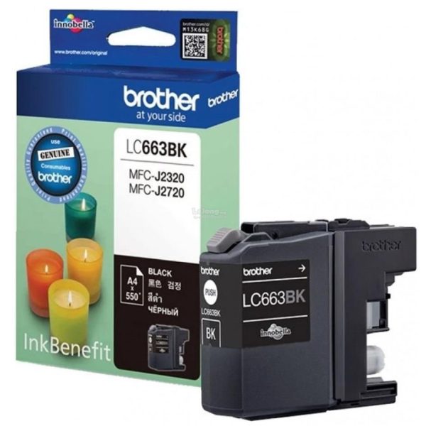 Genuine Brother LC663BK Cartridge