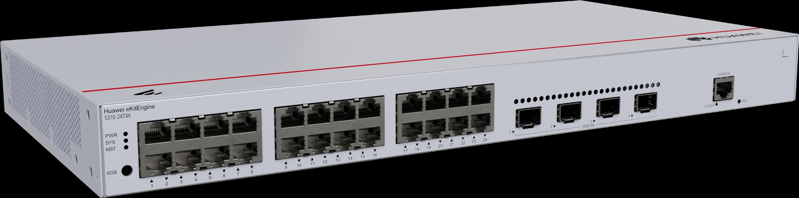 Huawei S310-24T4X Built In AC Power Switch