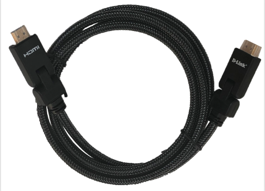 HDMI 2.0 with Ethernet/Audio return, 3.0 Meter,Gold plated, Nylon braided 28AWG, Type A to Type A,180 degree connector, support 3D