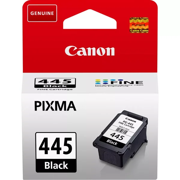 Canon Ink Cartridge | PG-445 Black | Compatible with PIXMA MG2440, MG2540, MG2540S, MG2545S, MG2940, MG3040, iP2840, MX494, TS204, TS3140, TS3440, TR4540, TR4640, TR3340 | Genuine Ink Cartridge