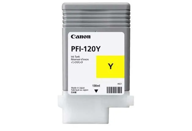 Canon PFI-120 Yellow Ink Cartridge 130ml 2888C001AA