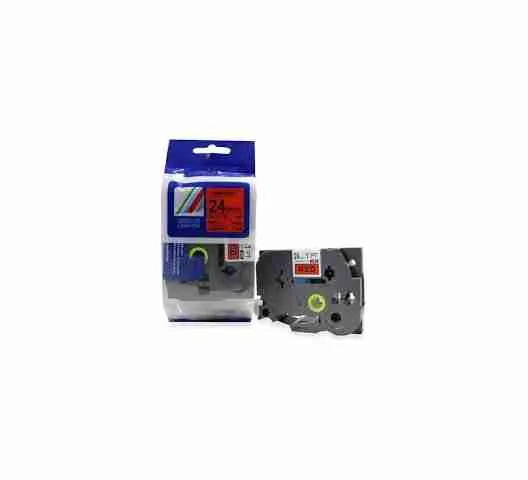 Brother TZ2-451 24mm Black on Red tape for P-touch 8M - 31BTP0030