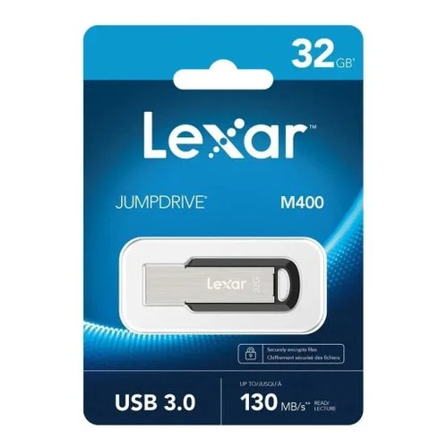 32GB Lexar JumpDrive® M400 USB 3.0 flash drive - LJDM400032G-BNBNG