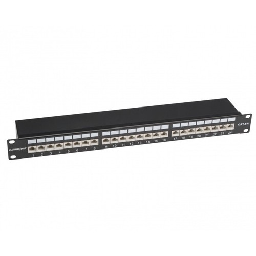 24 Port Shielded Empty Patch Panel - CP24BLY