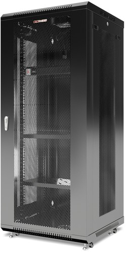 27U(800*1000mm)floor mount rack with mesh door - NFR-27U-8010-BL-MS