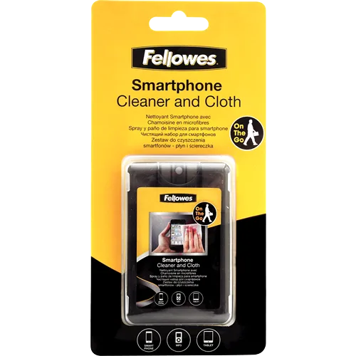 FELLOWES SMART PHONE CLEANER & MIC/FIBRE CLOTH 9910601