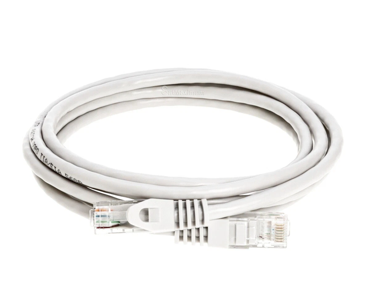 CAT 6A F/UTP Patch Cord : CM/LSZH (Low Smoke Zero Halogen Rated), Off-White, 1 Meter.