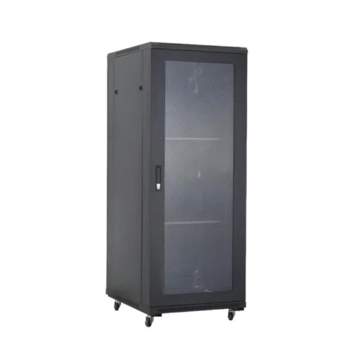 42U(800*800mm)floor mount rack (glass door) - NFR-42U-8080-BL-GL