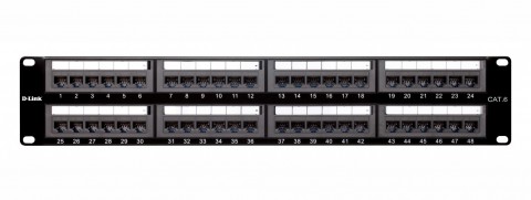 D-Link 48 Port Cat6A - CP48BLY