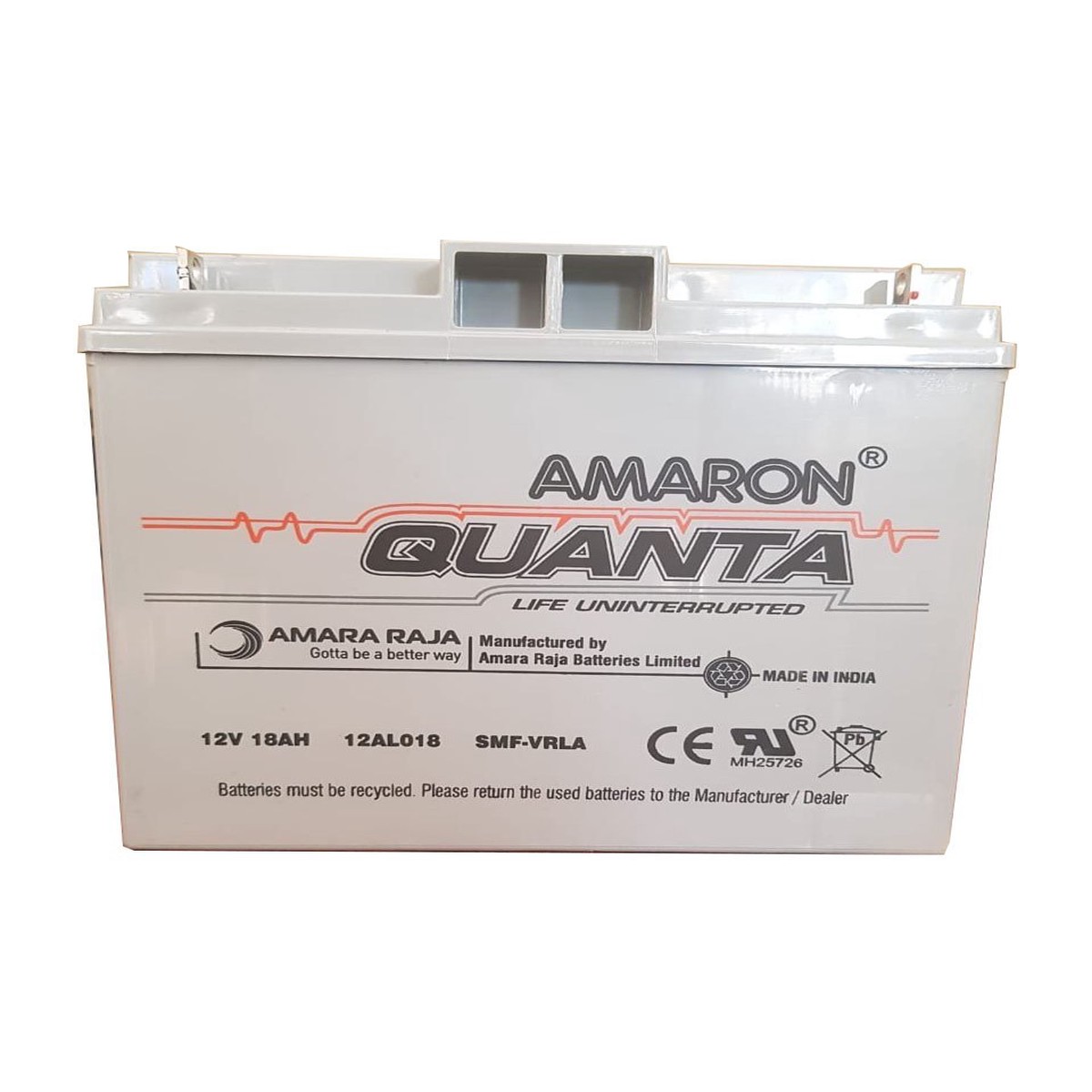 Amaron 12V 18AH Maintenance Free Battery - AL018001-EX