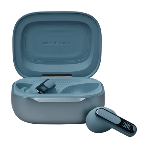 JBL LIVE Beam 3 True wireless Earbuds with noise cancelling-Blue  