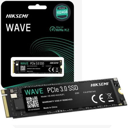 HIKSEMI Wave Internal SSD NVMe | 256GB M.2 2280 | PCIe Gen3x4 | Sequential read up to 3000MB/s