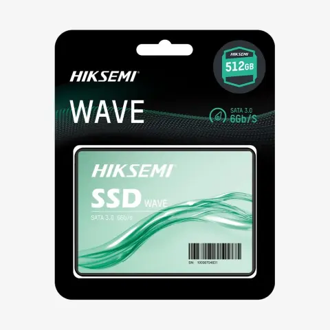 HIKSEMI Wave Internal SSD NVMe | 512GB M.2 2280 | PCIe Gen3x4 | Sequential read up to 3000MB/s