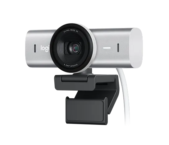 LOGITECH MX Brio 4K Ultra HD Webcam Pale Grey 960-001554