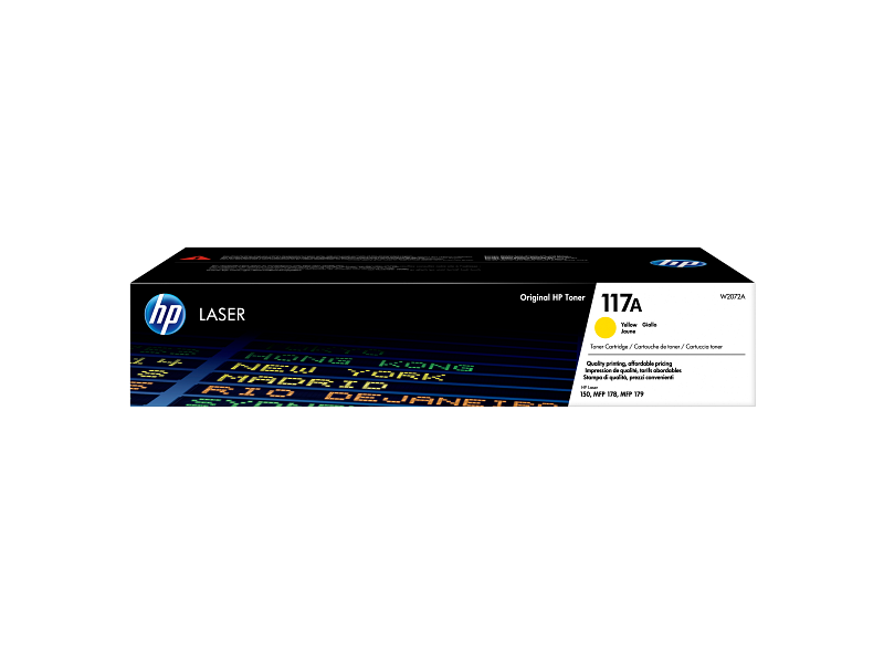 OP TONER CART 117A(W2072A) YLW 03TON0123