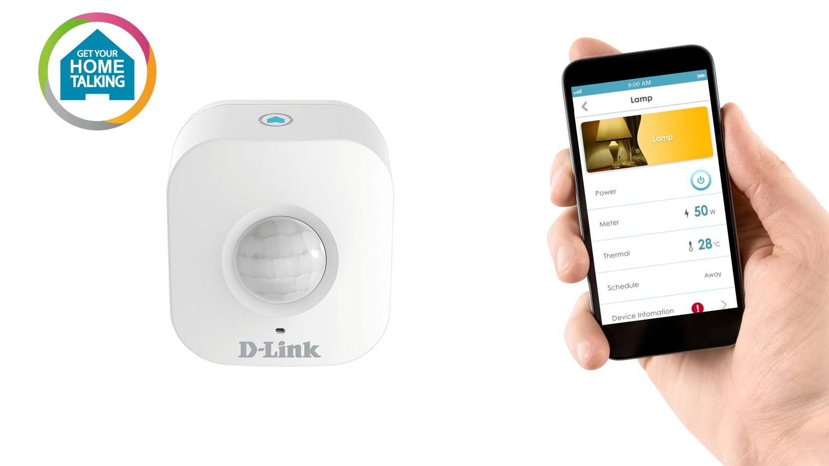 mydlink Wi-Fi Motion Sensor - DCH-S150
