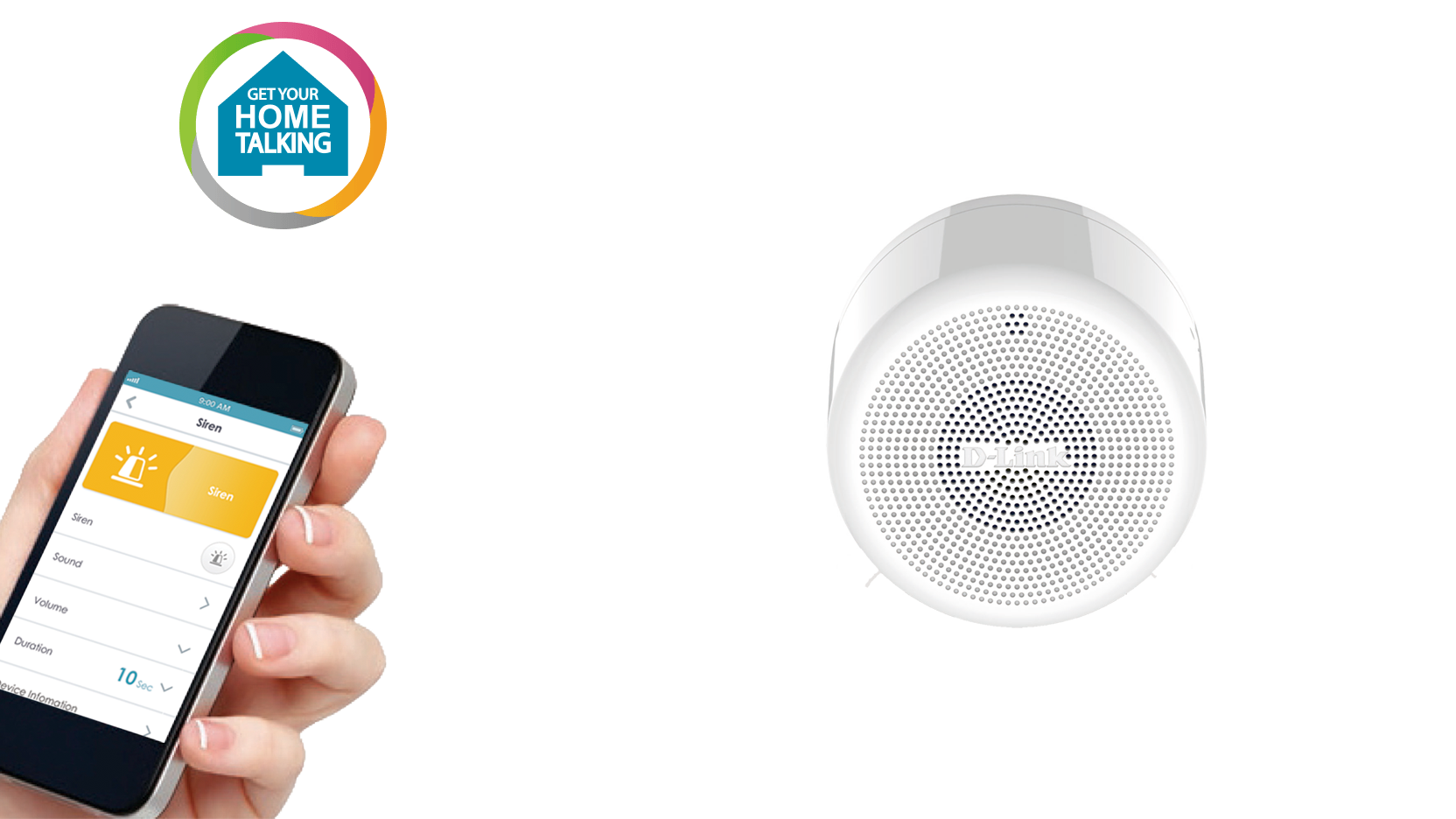 mydlink Wi-Fi Siren - DCH-S220