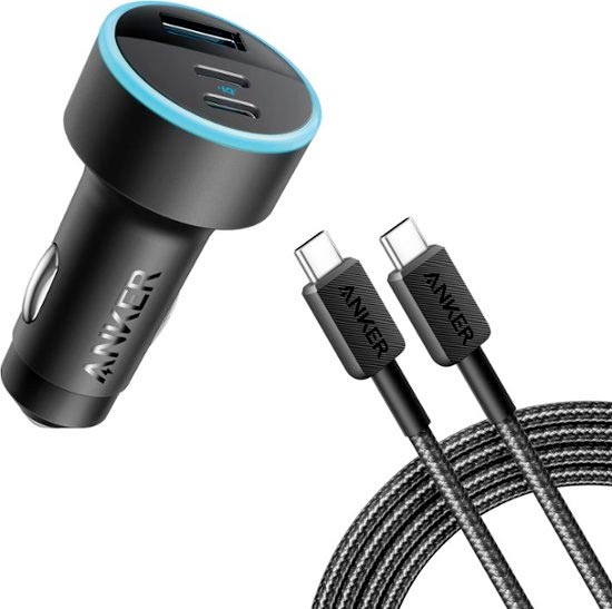 A2736H11 ANKER 335 CAR CHARGER (67W) BLACK