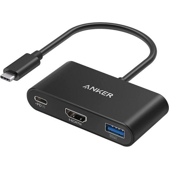 A8339HA1 ANKER POWEREXPAND 3-IN-1 USB-C PD HUB GRAY