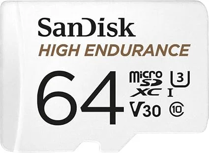 SanDisk High Endurance | 64GB microSDXC + Adapter 
