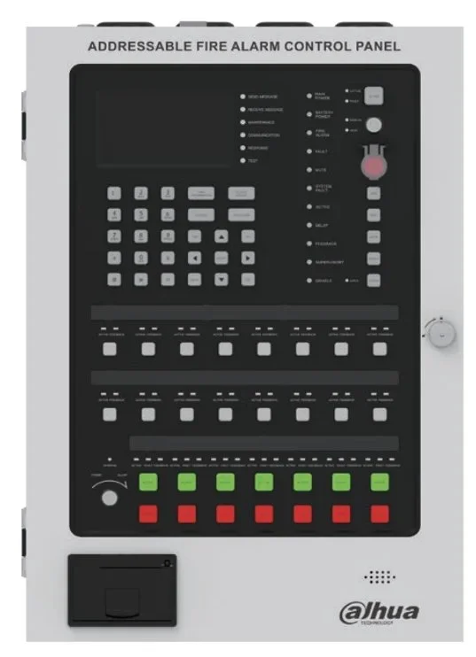 DHI-HY-1025 Addressable Fire Alarm Control Panel with Printer