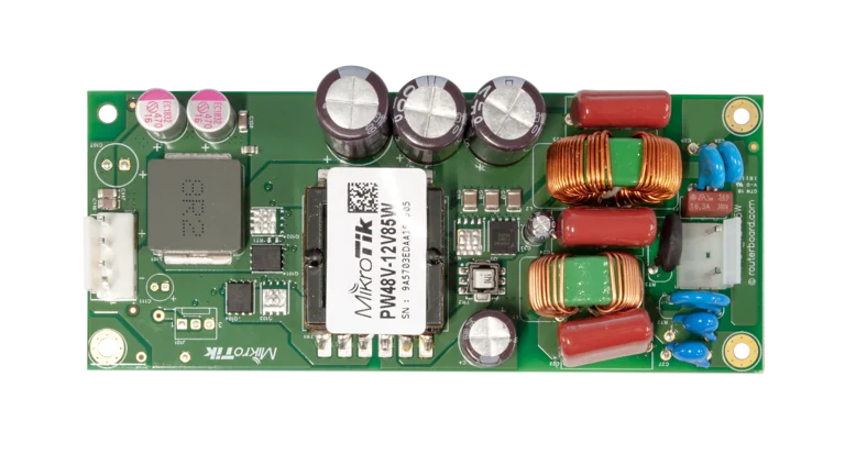 PW48V-12V85W ±48V Open frame Power supply with 12V 7A output, for new r2 CCR revisions 