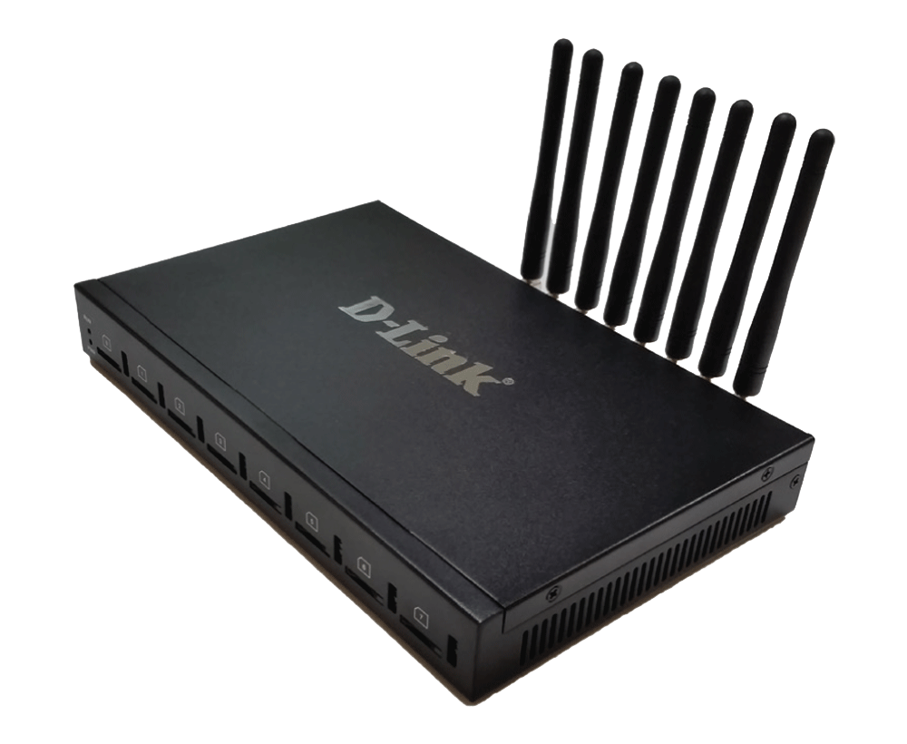 DVG-6008G 8 PORT VOIP GSM MF GATEWAY UP TO 8 SIM CARD
