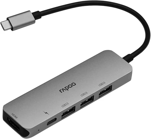 Rapoo Type C - 5 in 1 with 4K HDMI - XD100C