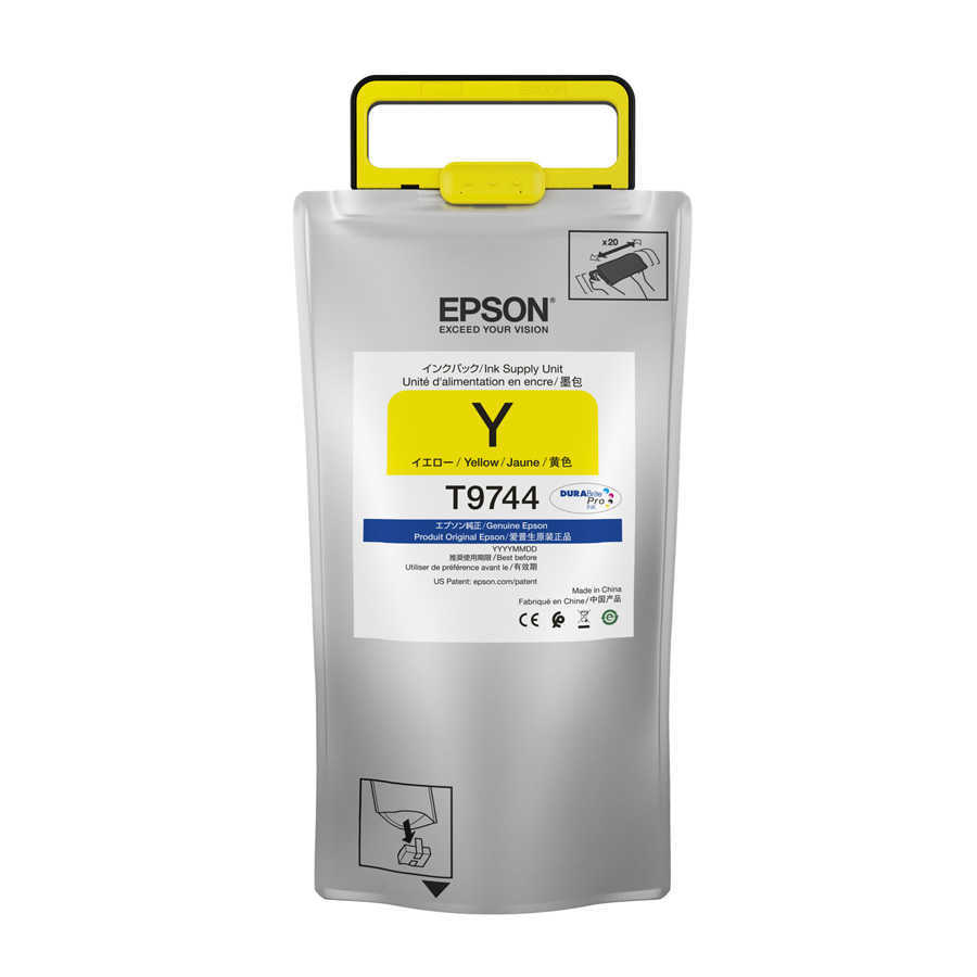 Epson T9744 Yellow XXL Ink Cartridge for WF-C869R Series C13T974400