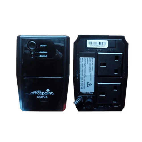 OFFICEPOINT 650VA UPS 230V (2 YEARS WARRANTY EXCLUDING BATTERY 1 YEAR) 03UPS0001