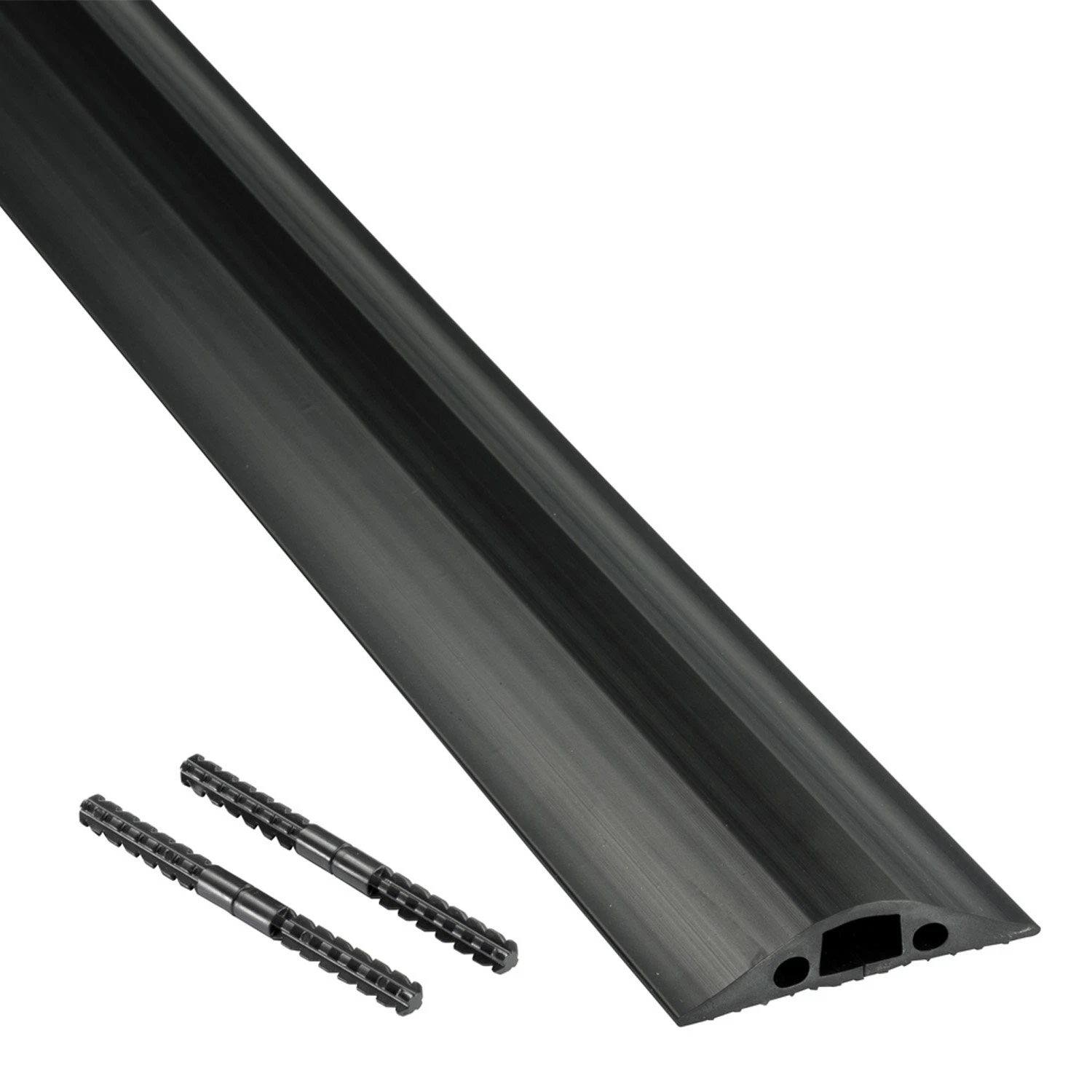 FC68B/9M CABLE FLOOR COVER 9.1M BLACK MEDIUM DUTY 