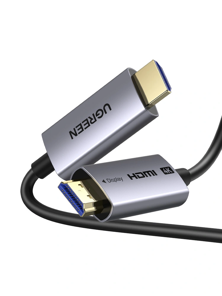 UGREEN HD178 HDMI 4K Fiber Optic Cable Male to Male Aluminum Shell- 25M