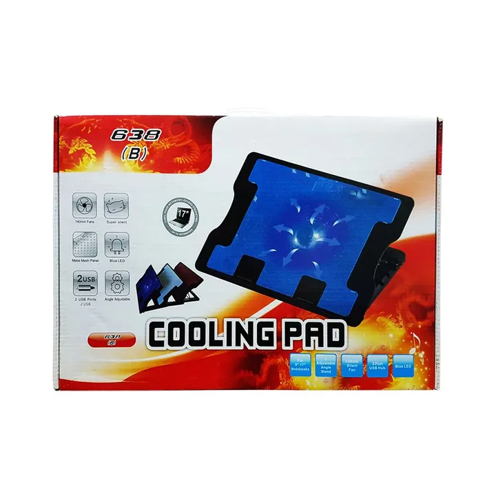 638B ADJUSTABLE COOLING PAD