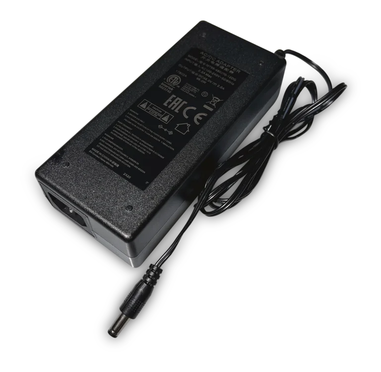 48V2A96W High power 48V 2A 96W power supply + power plug