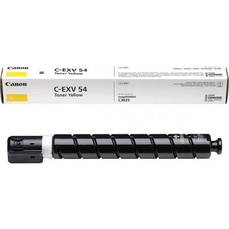Canon C-EXV54 Yellow Toner Cartridge Yield 8,500 Pages 1397C002AA