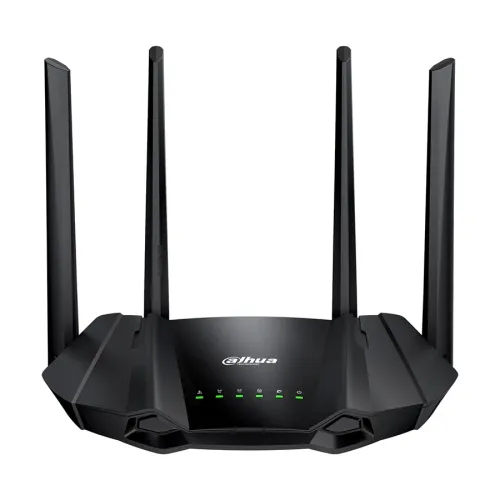 DH-AX15M AX1500 Wireless Router. 6th Gen Wireless Technology. 1.5 Gbps Wireless speed (300 Mbps@2.4 GHz, 1201 Mbps@5 GHz). Backward compatible (IEEE 802.11 b/g/n/ac/standard). Beamforming for better coverage. OFDMA and 1024-QAM. Bi-directional MU-MIMO. WiFi protected Access (WPA/WPA2/WPA3). Guest Wi-Fi. Parental Control.