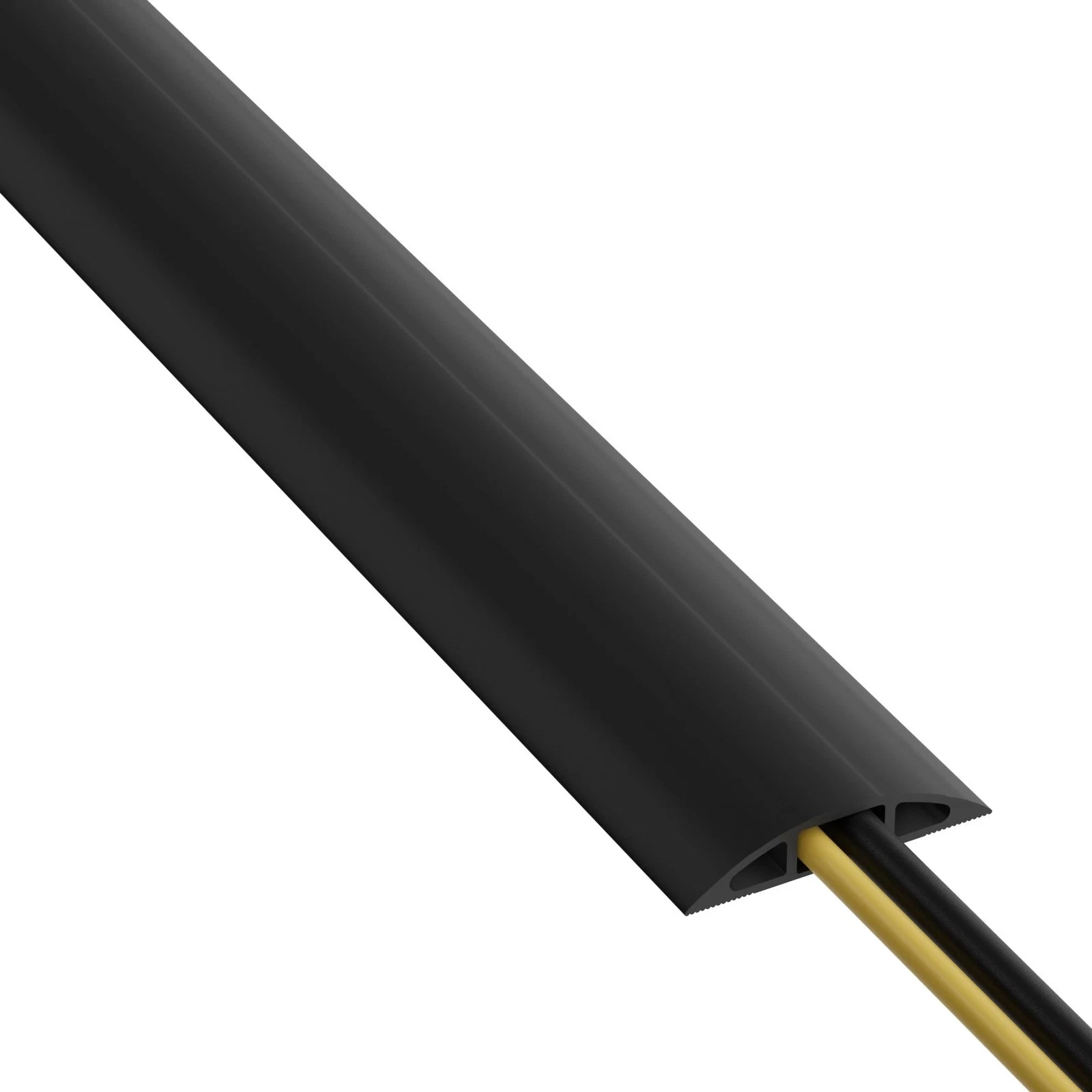 CC-1/9M CABLE FLOOR COVER 9.1M BLACK LIGHT DUTY