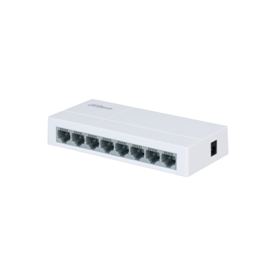 Dahua DH-PFS-3008-8ET-L 8-Port Desktop Fast Ethernet Switch.