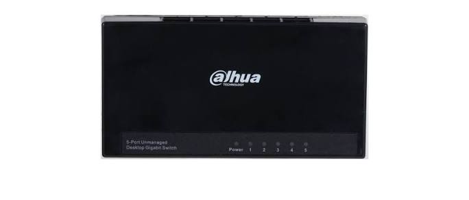 DH-PFS3005-5GT-L 5-Port Desktop Gigabit Ethernet Switch.