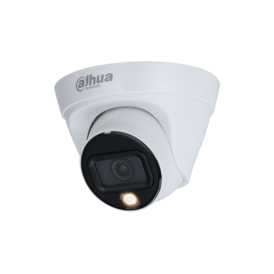 Dahua 2MP Entry Full-color Fixed-focal Eyeball Netwok Camera - DH-IPC-HDW1239T1-LED-S5- NO AUDIO