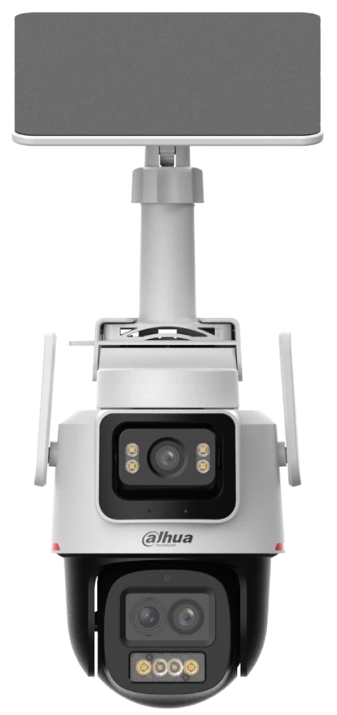 DH-IPC-PTS2649C-3E3Z-4GB20 3+3MP WizColor Hybrid-zoom PT 4G Solar Power Network Camera.