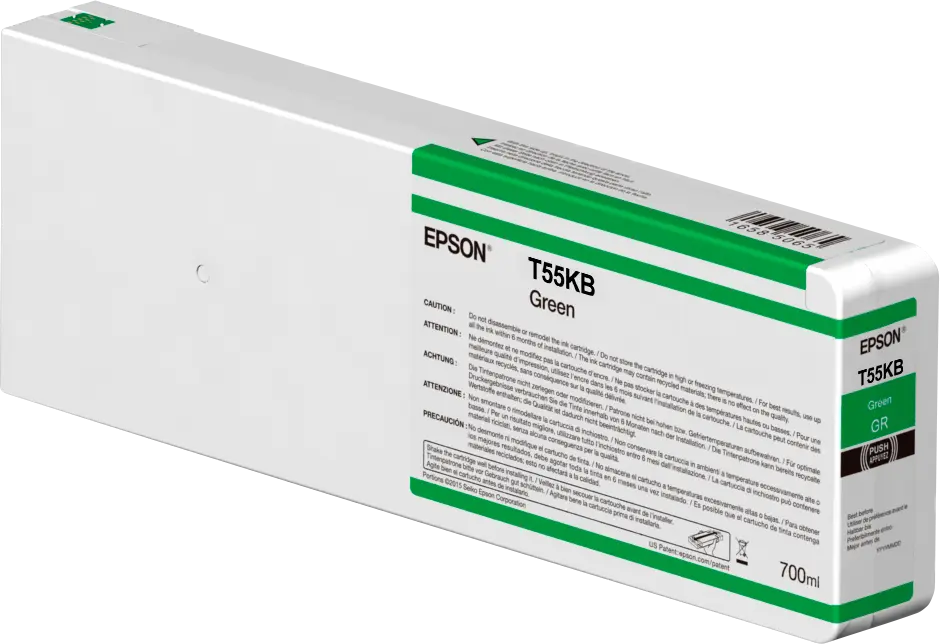 EPSON INK CART T804B0/T55KB C13T804B00/C13T55KB00 700ML GRN C13T804B00