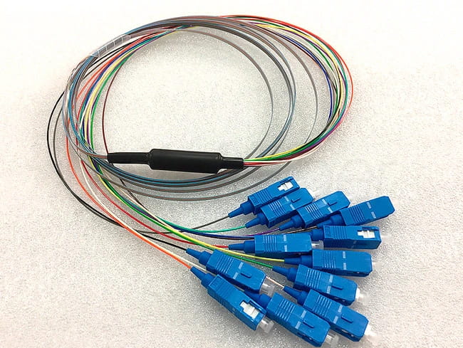Fibre Optic Pigtail SC /BEIGE/MM 12 CLOUR/12PCS PER BUNDLE