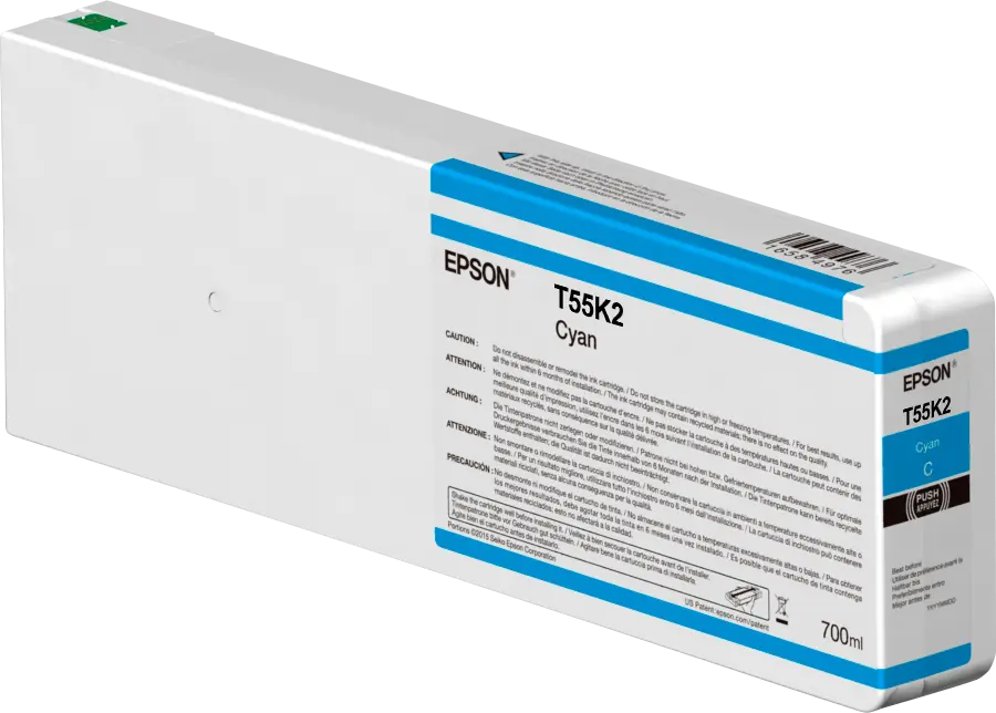EPSON INK CART T80420/T55K2 C13T804200/C13T55K200 700ML CYN