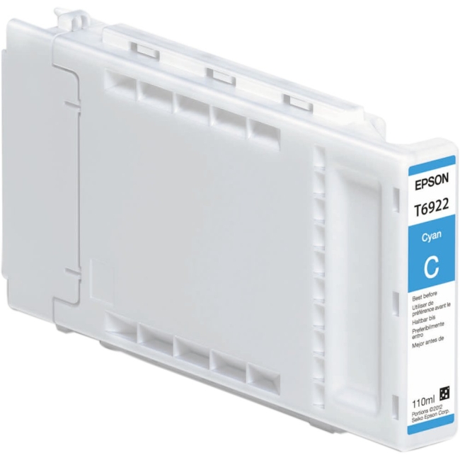 Consumables: Ink Cartridges, Epson Ultrachrome® XD, T692200, Singlepack, 1 x 110 ml Cyan