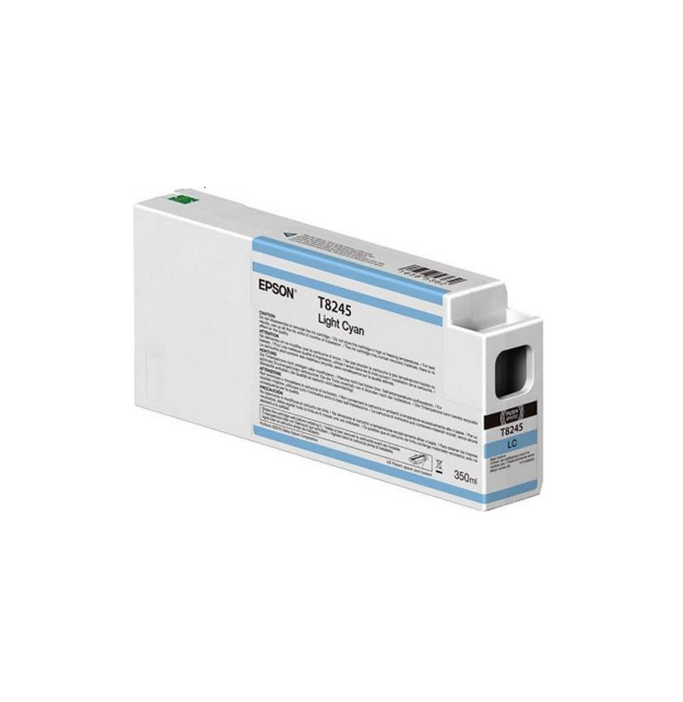 EPSON INK CART C13T824500 ULTRA-CHROME HDX/HD L/CYN 350ML