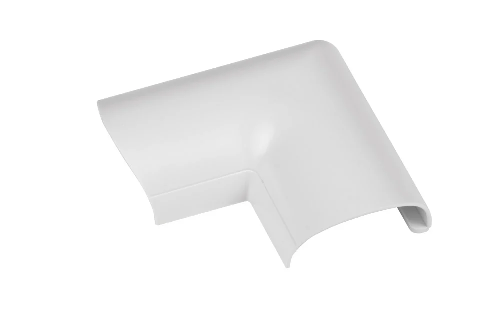 FLDB3015W 30x15mm Mini 1/2-Circle Trunking Door Top Bend Clip-Over