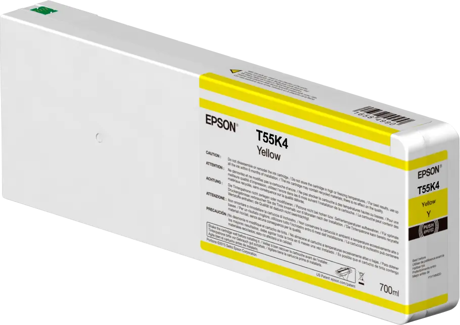 EPSON INK CART T80440/T55K4 C13T804400/C13T55K400 700ML YLW C13T804400