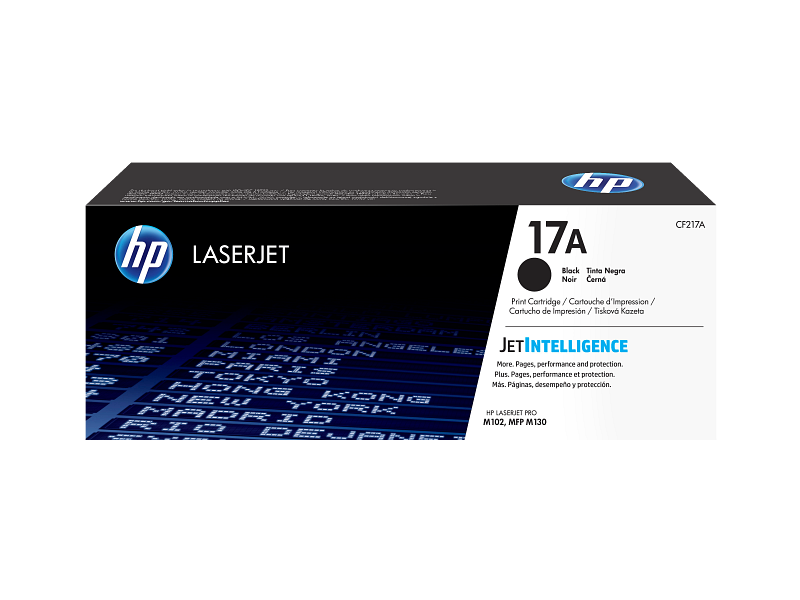 HP 17A Black Original LaserJet Toner Cartridge (CF217A) 03TON0033